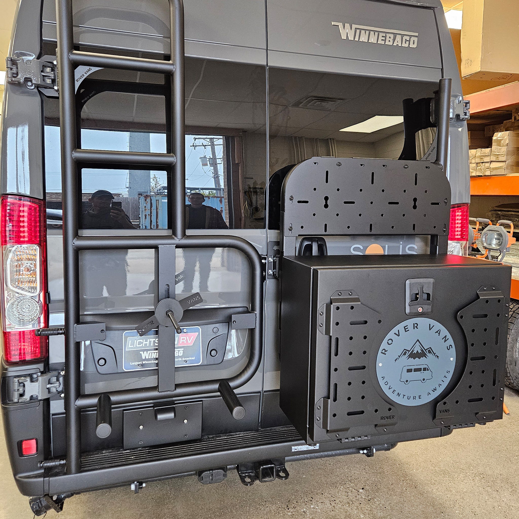 Rover Vans Accessory Rack Passenger Side for Ducato