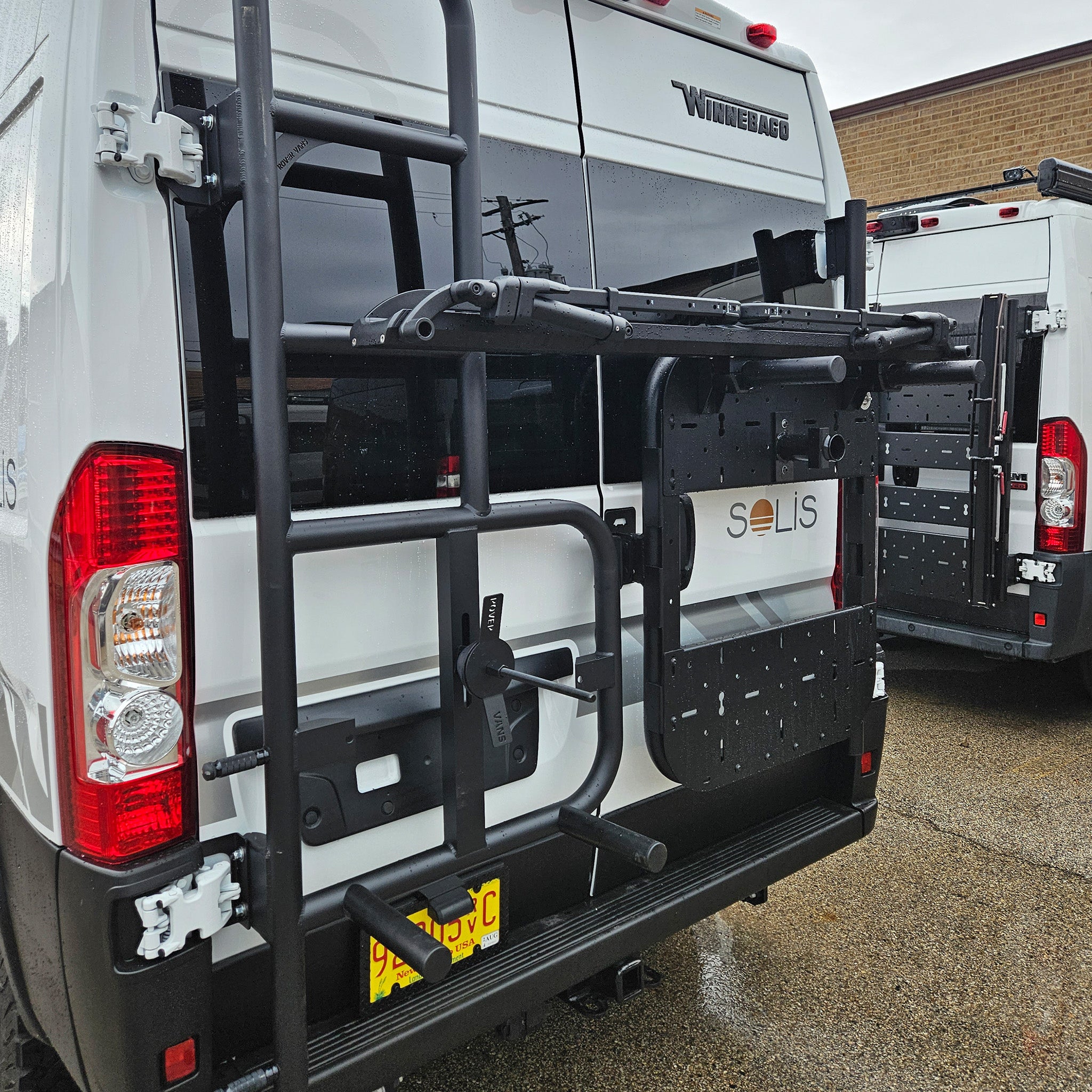 Tire Carrier & Ladder Combo Ducato - Drill Through Version