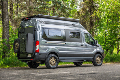 Tire Carrier & Ladder Combo for Ford Transit MK8