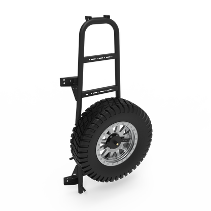 Tire Carrier & Ladder Combo for MAN TGE