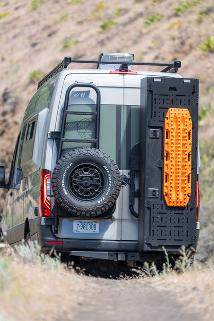Tire Carrier & Ladder Combo for MAN TGE